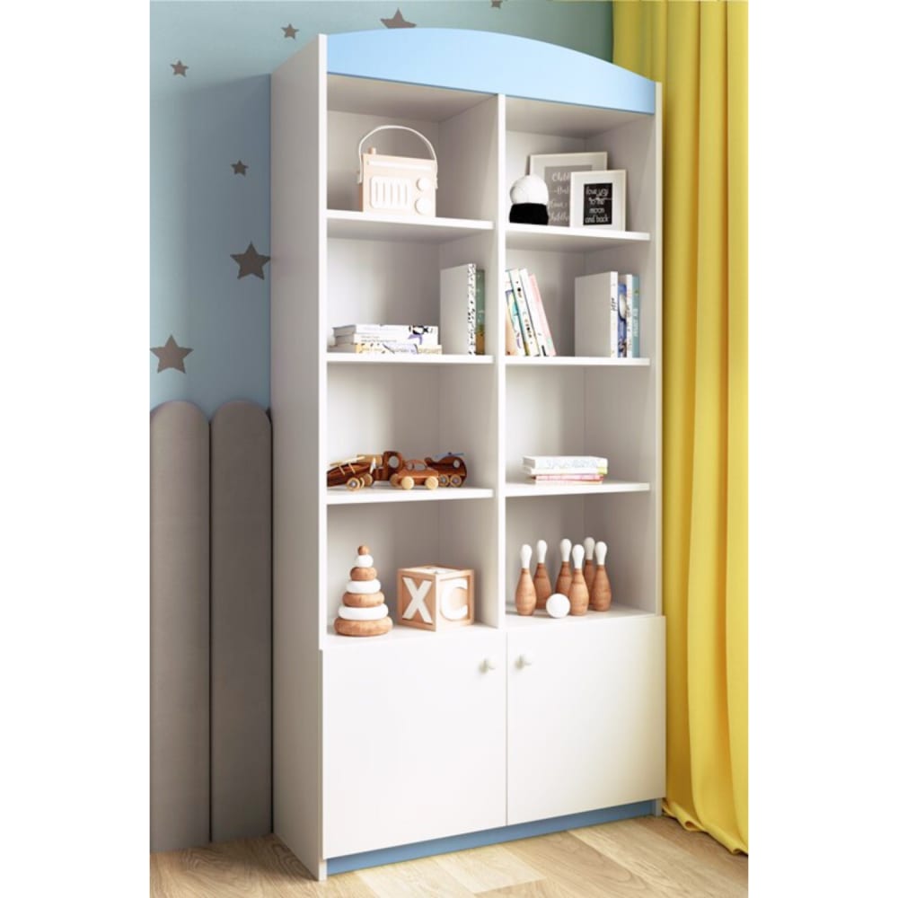 Bibliothèque enfant double - azur - Maisons du Monde