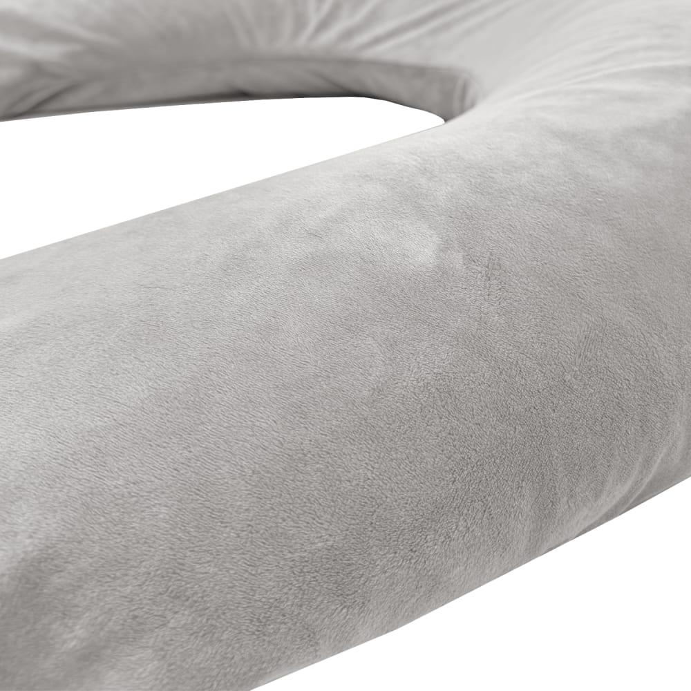 XL Stillkissen aus Samt - 205cm - Perle - Maisons Du Monde