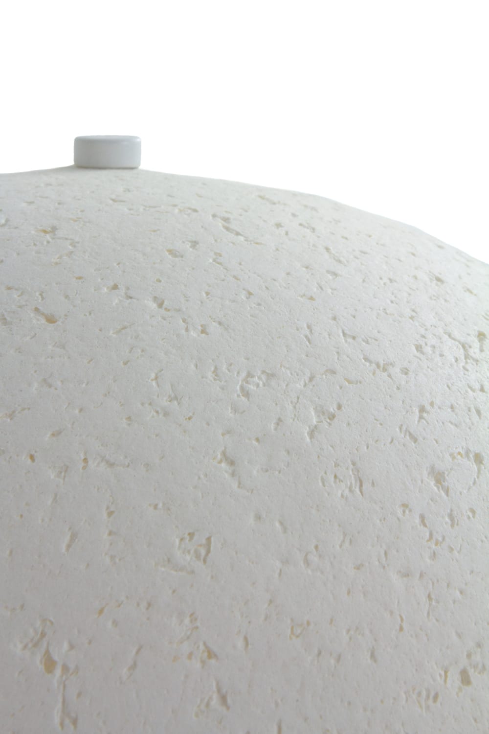 Lampe à poser 40x40x50 avec base et abat-jour en papier mâché blanc — vue 4