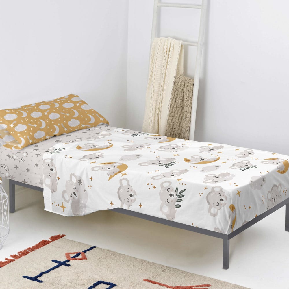 Parure de lit 2 pièces 100% coton multicolore 160x270 cm - Maisons du Monde