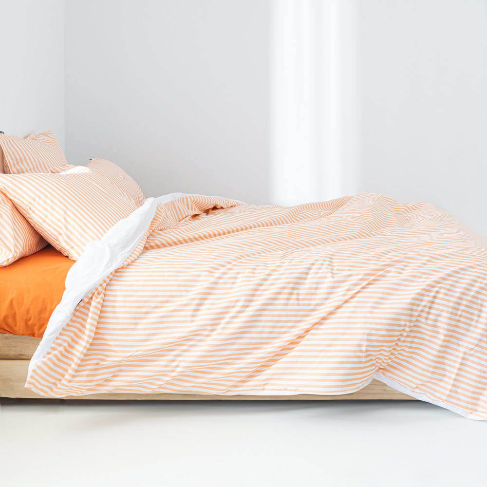 Housse de couette 100% Coton Pêche 240x220 cm — vue 3