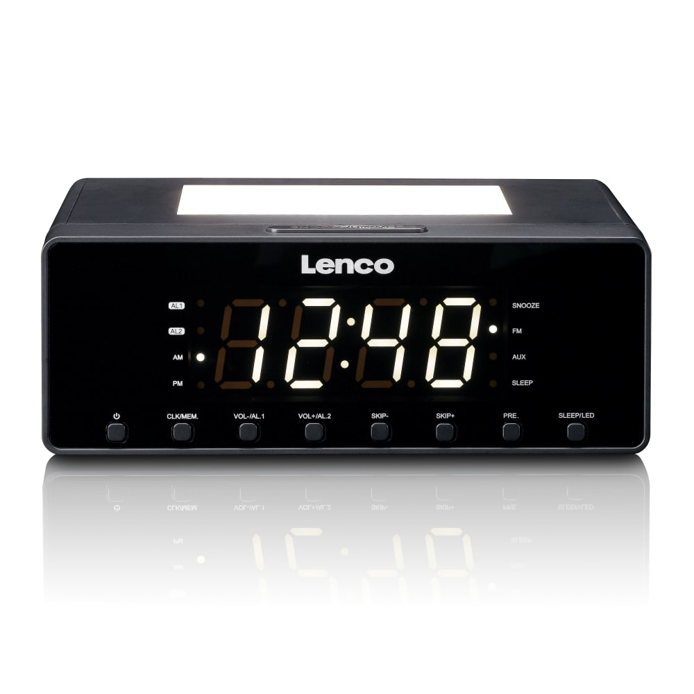 Radio-réveil avec veilleuse à intensité variable Radio-réveil avec veilleuse à intensité variable