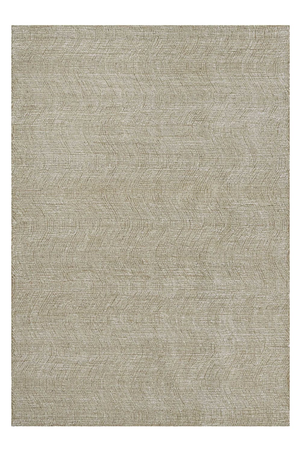 Tapis pure laine tufté main crème 40x60