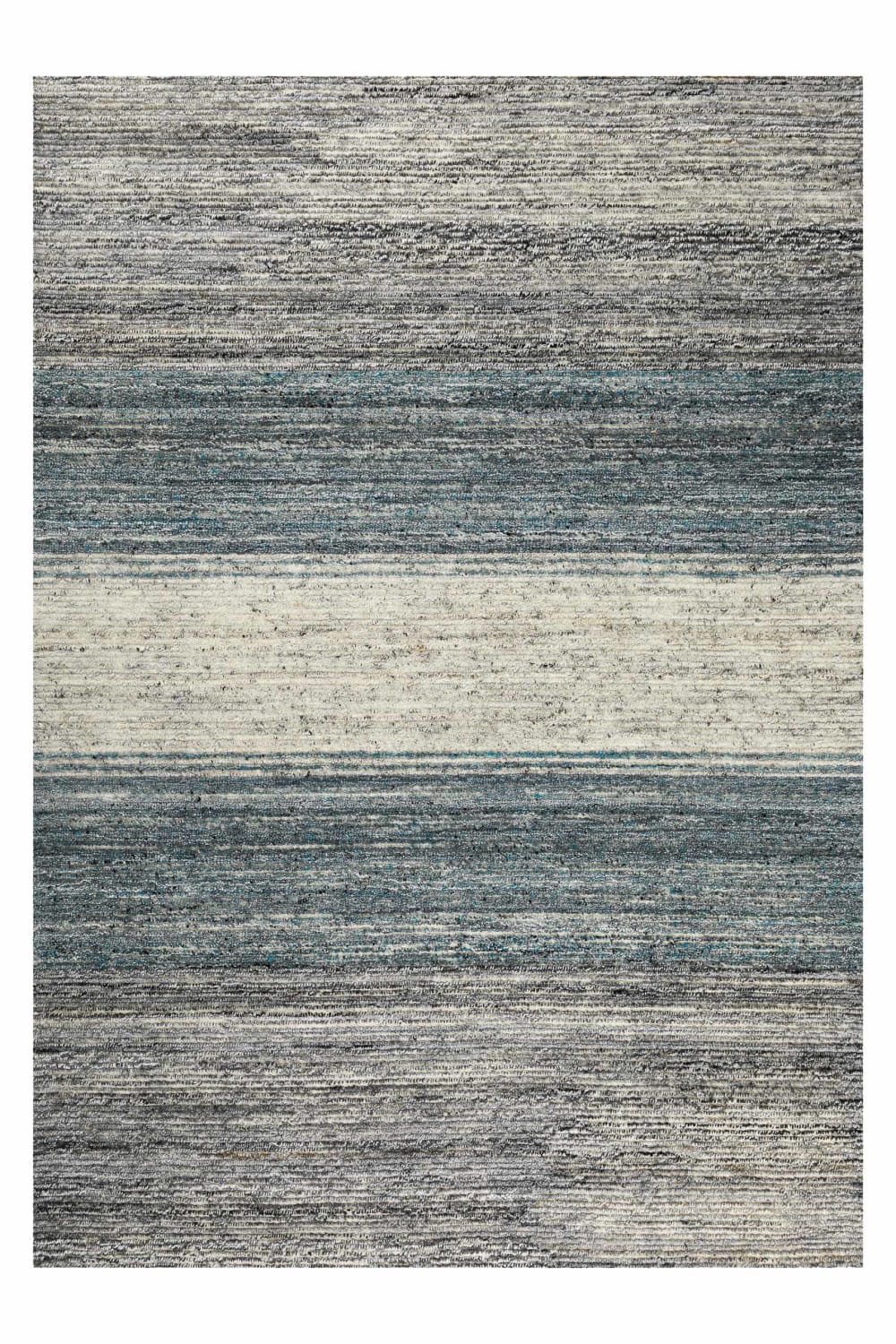 Tapis tufté main rayures 110x170