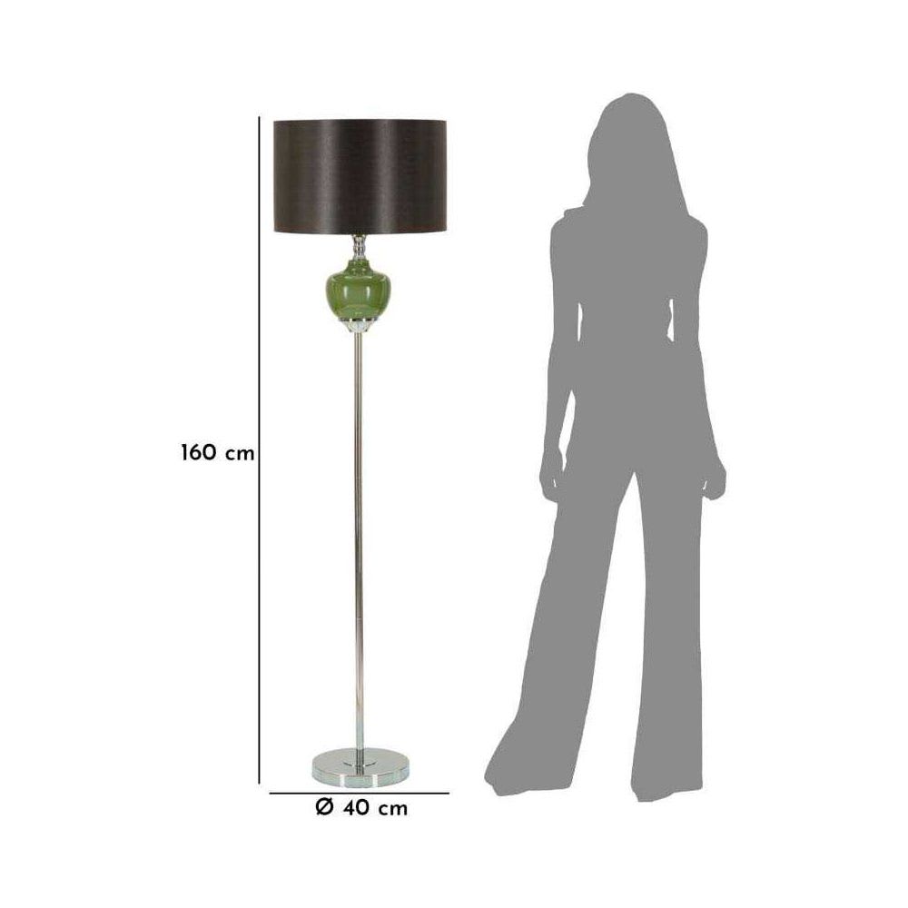 Lampadaire en verre cm ø40x160 — vue 4