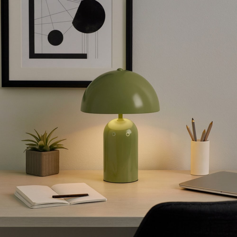 Lampe à poser métal vert - Maisons du Monde