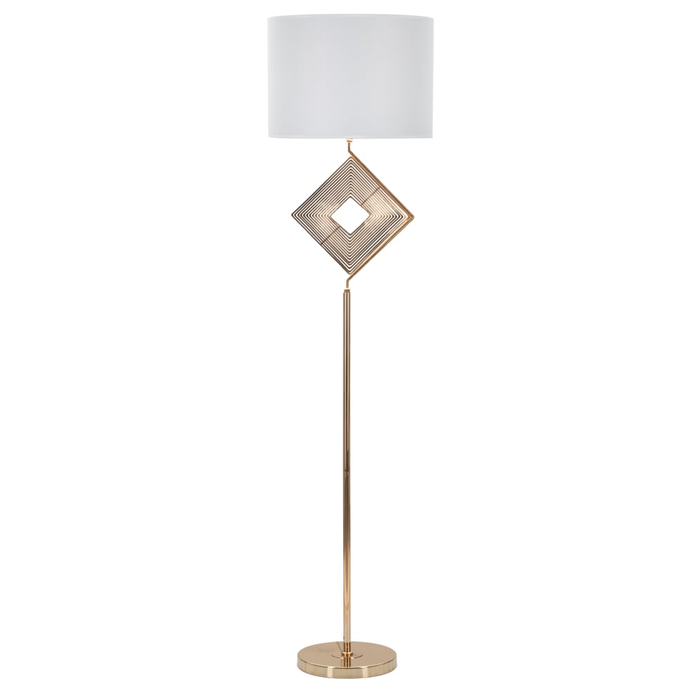 Lampadaire en métal doré Ø 40x161 cm