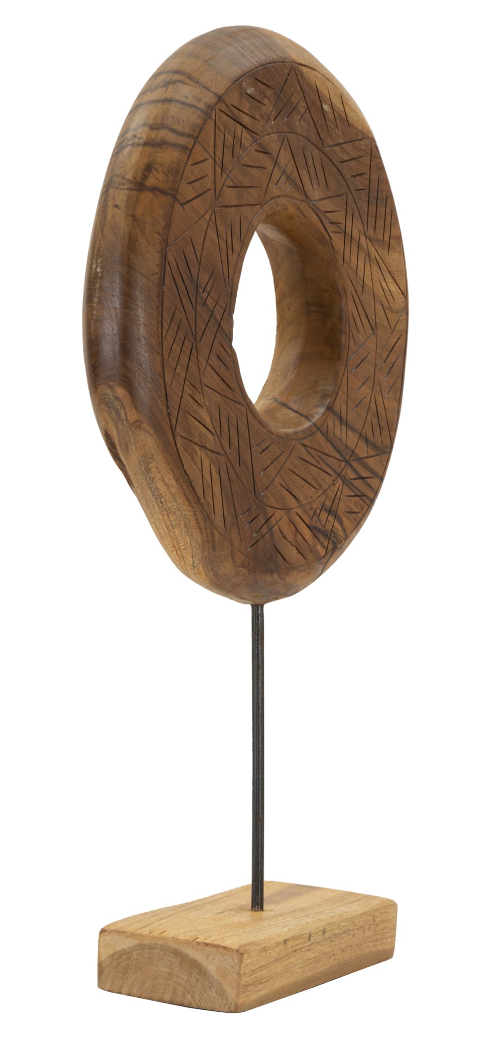 Braune Holzskulptur 35x10x58 cm - Maisons Du Monde