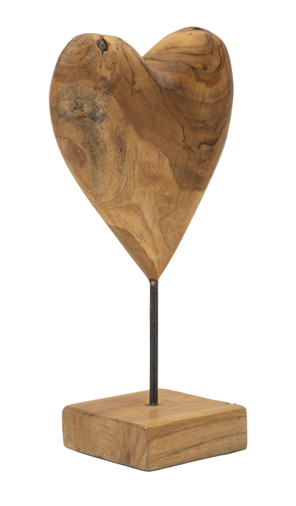 Braune Holzskulptur 20x12x37 cm - Maisons Du Monde