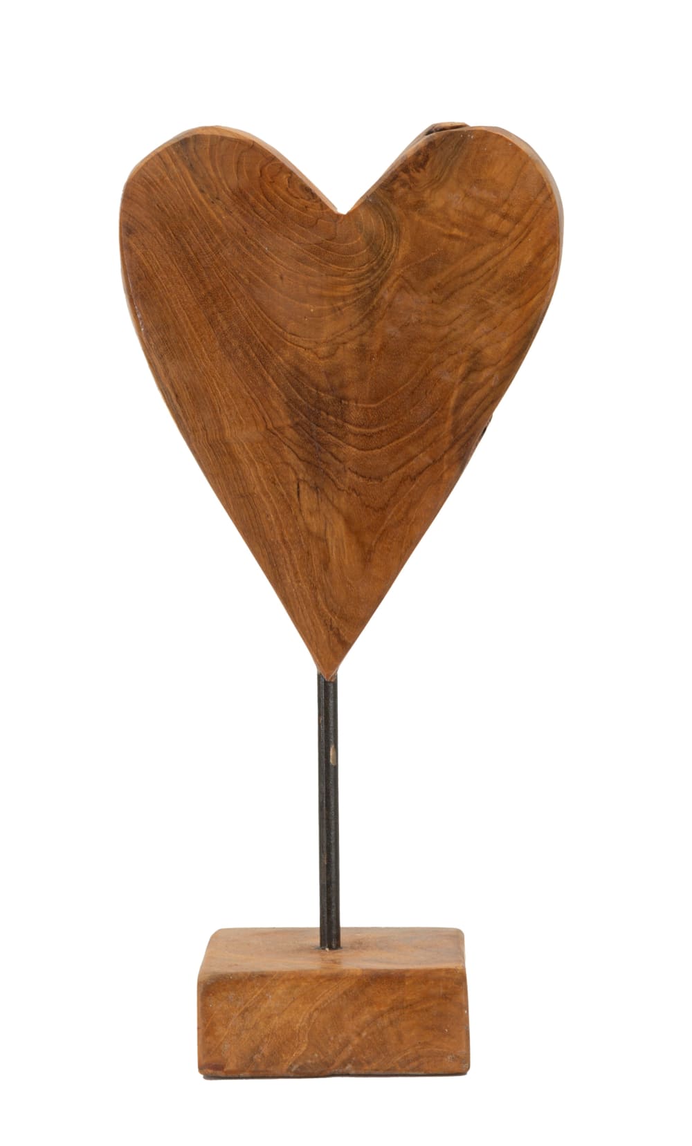 Braune Holzskulptur 15x10x35 cm - Maisons Du Monde