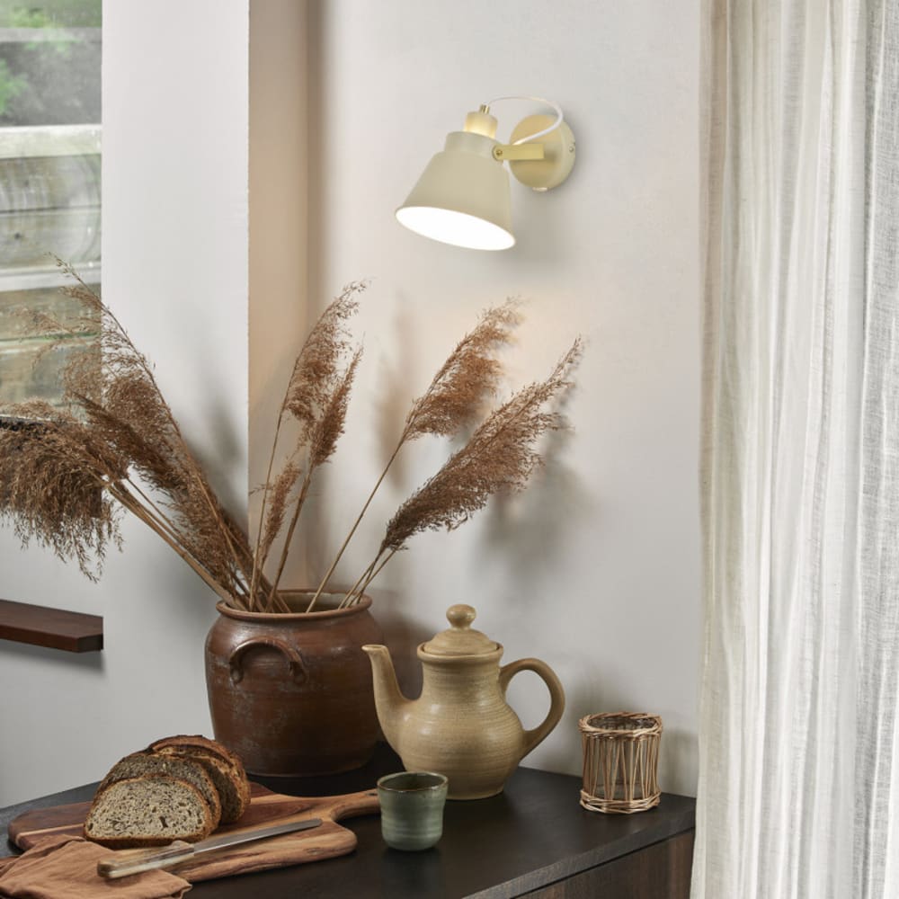 Applique interrupteur métal crème - Maisons du Monde