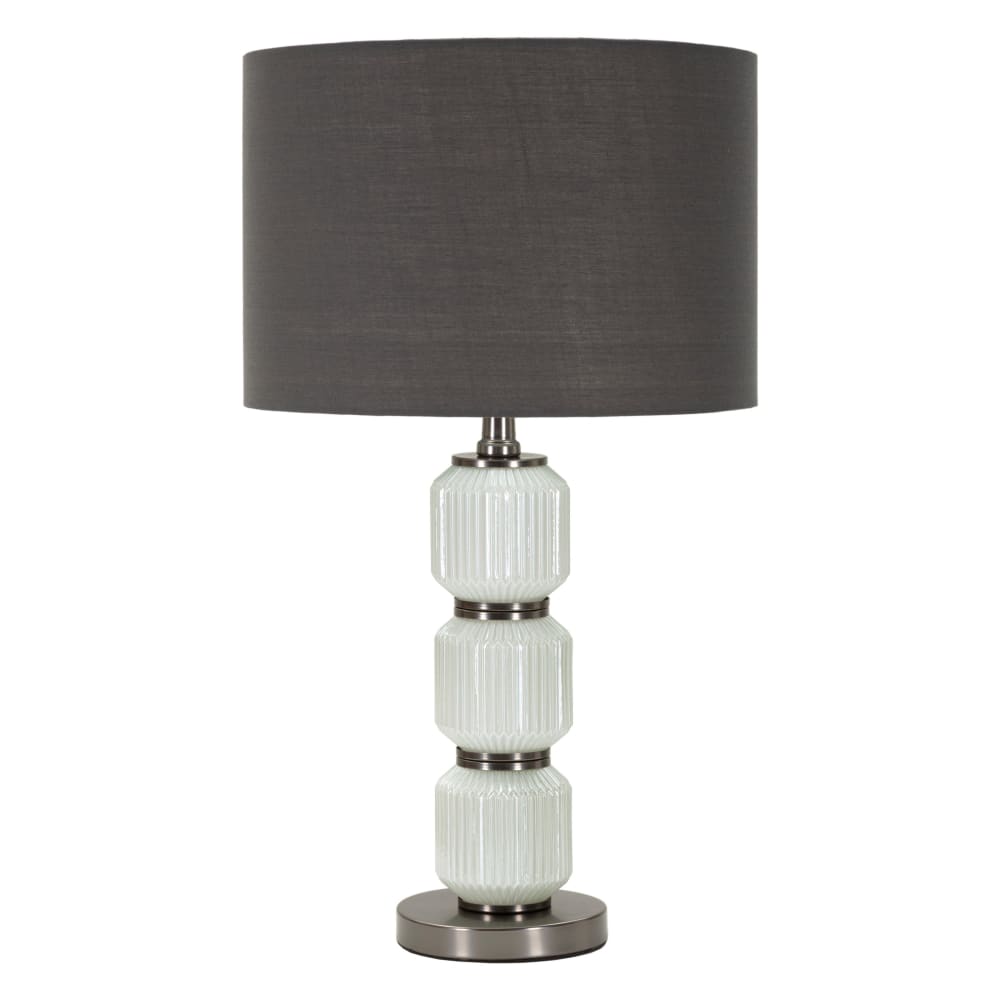 lampe de table en verre