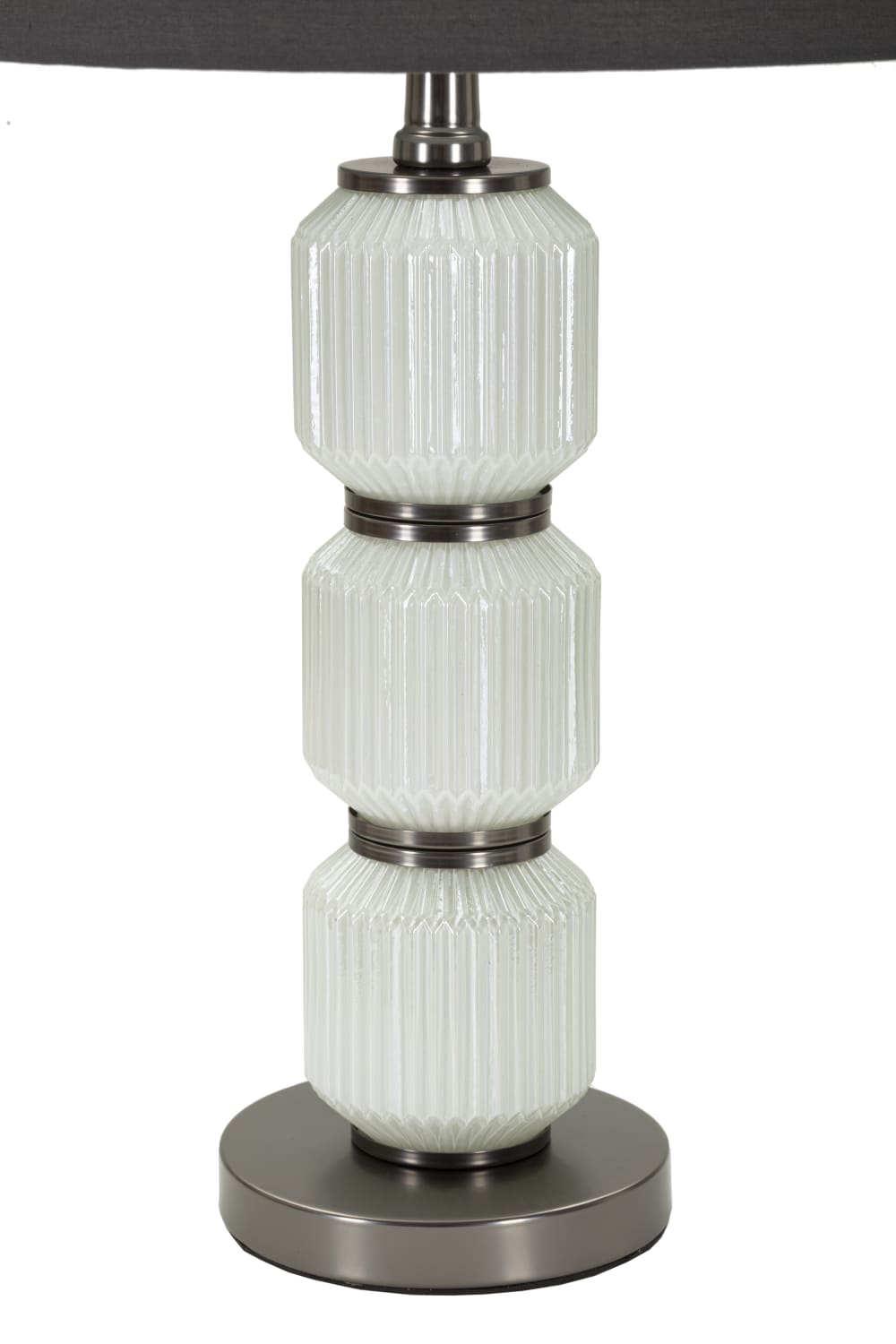 Lampe de table en verre cm ø 32,5x57 — vue 3