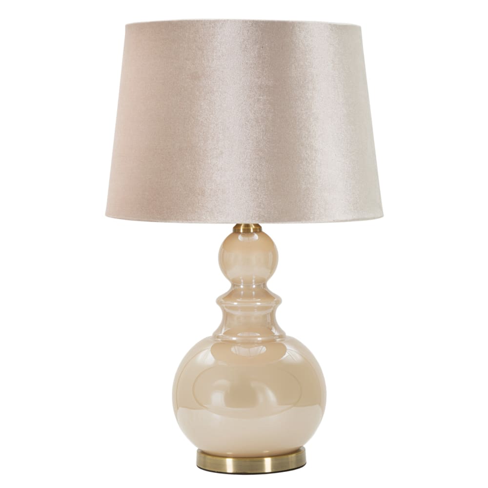 Lampe de table en verre cm Ø 37,5x61