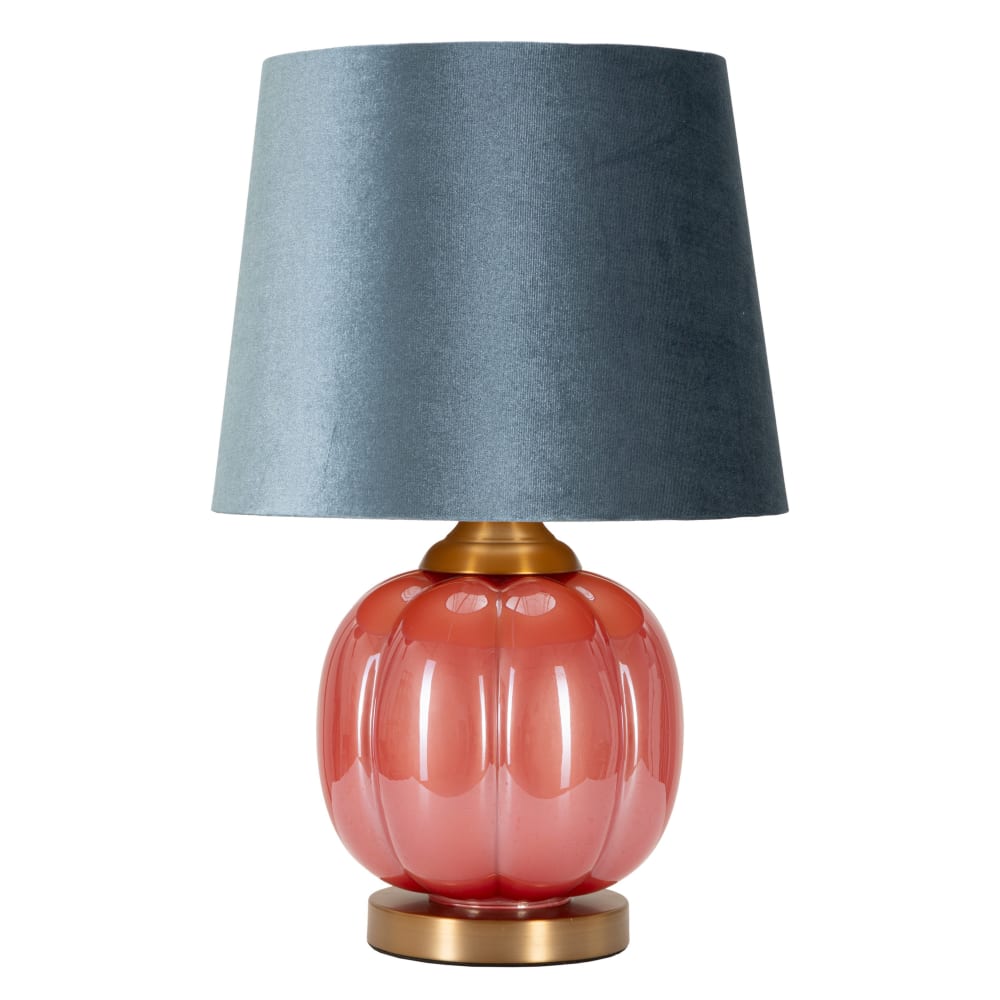 lampe de table en verre