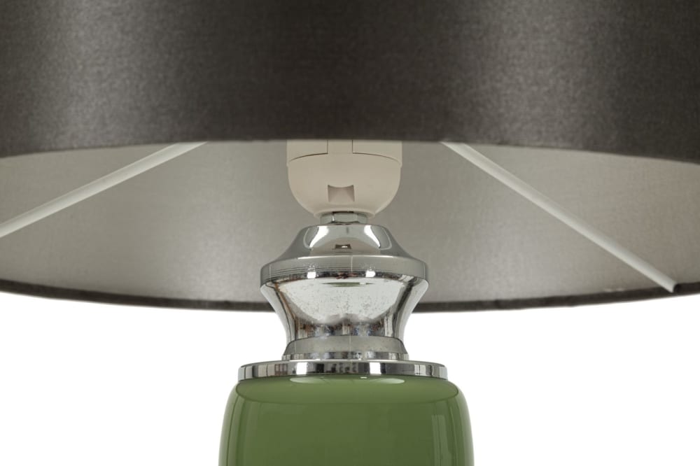 Lampe de table en verre cm ø33x57 — vue 4