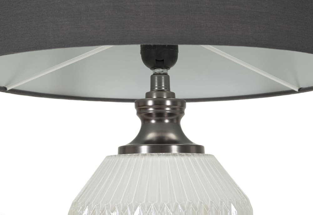 Lampe de table en verre cm ø 37,5x65 — vue 3