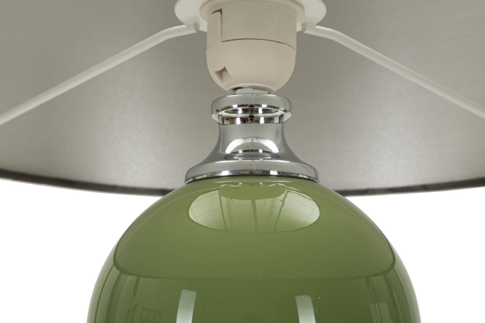 Lampe de table en verre cm ø 38x65 — vue 4