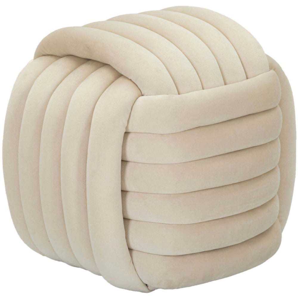 pouf en tissu softy 45