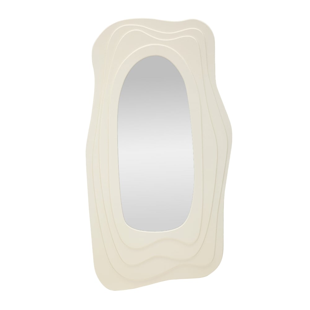 Miroir mural blanc 90x4x165.  cm