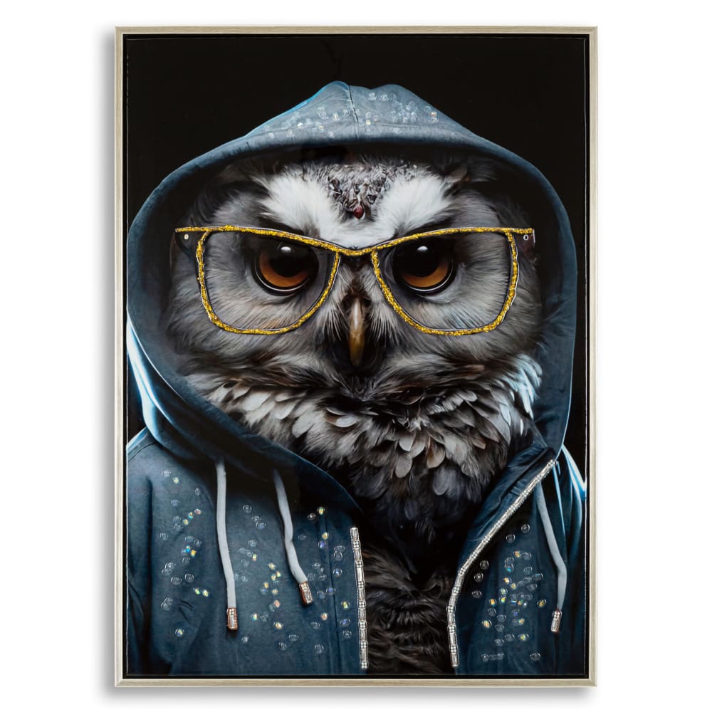 Peinture sur toile laquée avec cadre 53x3x73 cm