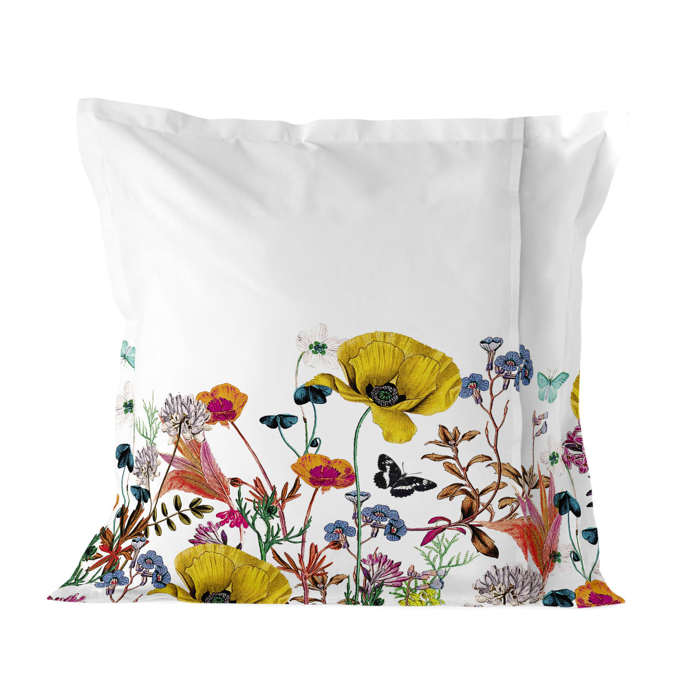 Taie d'oreiller 100% coton multicolore 80x80 cm - Maisons du Monde