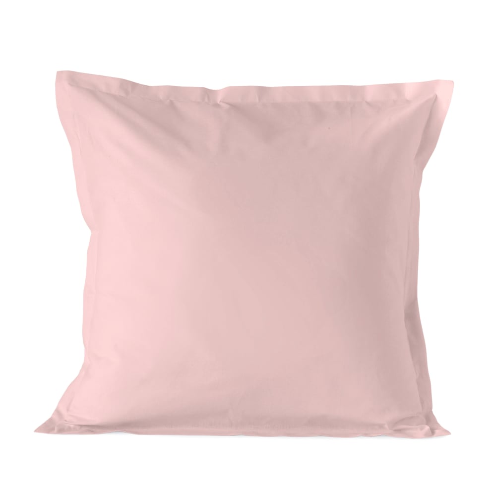 Taie d'oreiller 100% Coton Rose pâle 80x80 cm Taie d'oreiller 100% Coton Rose pâle 80x80 cm