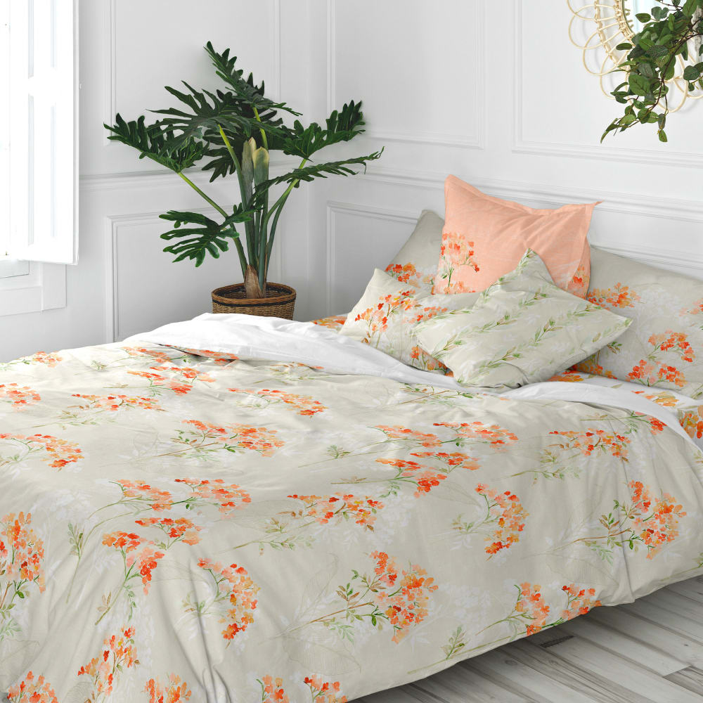 Housse de coussin 100% coton multicolore 60x60 cm - Maisons du Monde