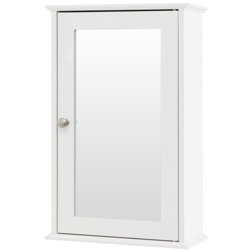 Armoire de toilette blanche 34 x 15 x 53 cm