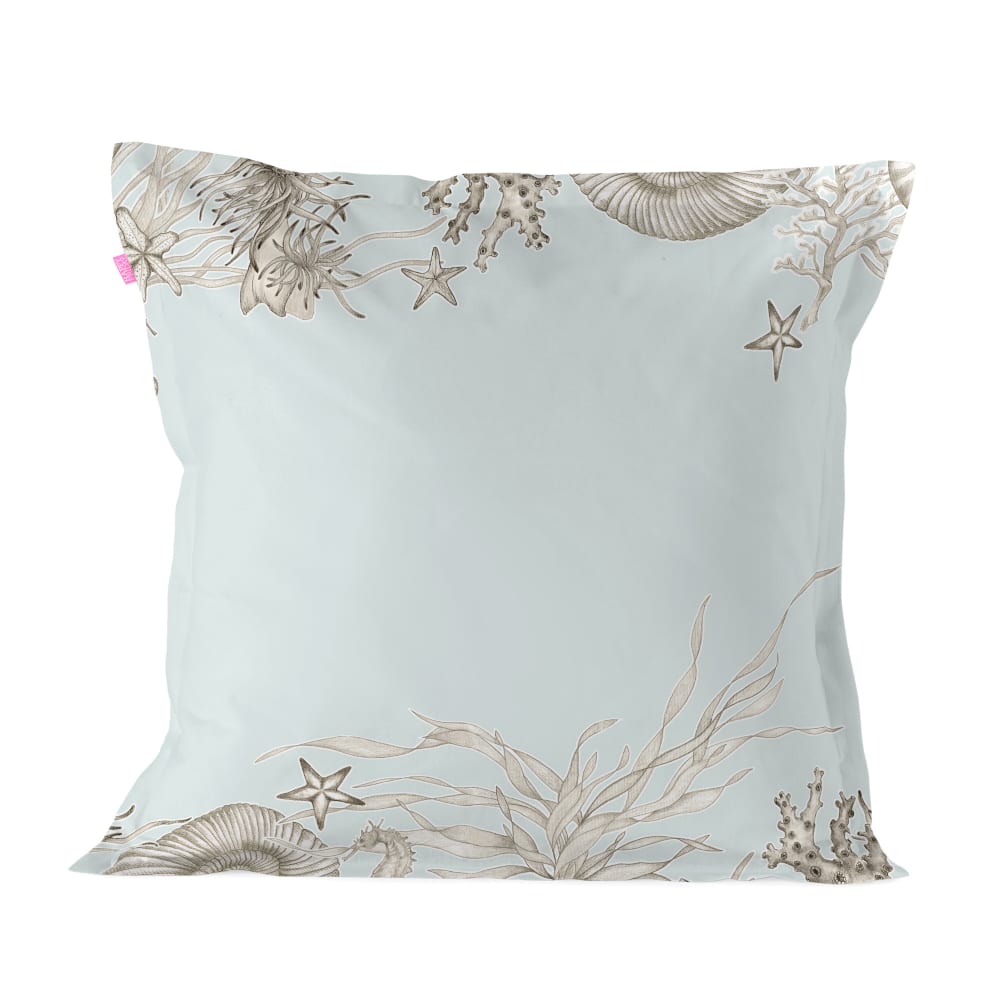 Happy Friday Taie d'oreiller 100% coton multicolore 80x80 cm style contemporain Certifié Oeko-Tex