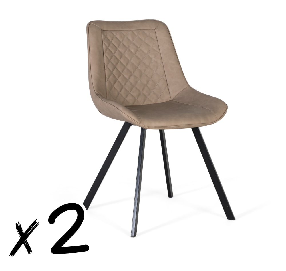 Ensemble de 2 chaises