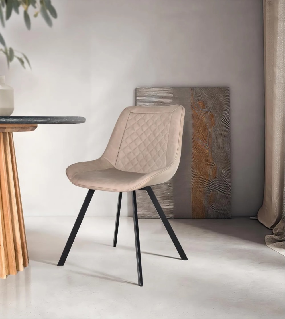 2er Set Stühle beige - Maisons Du Monde