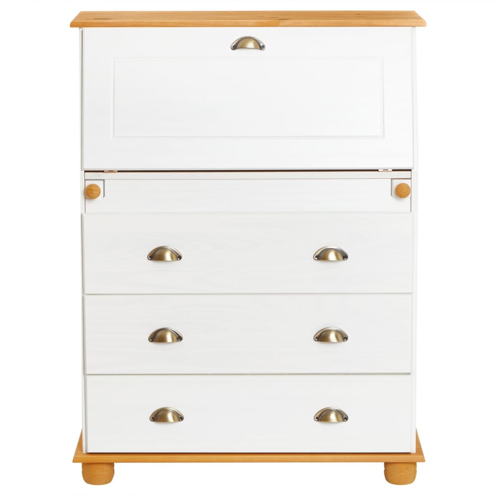Bureau secrétaire plateau refermable
