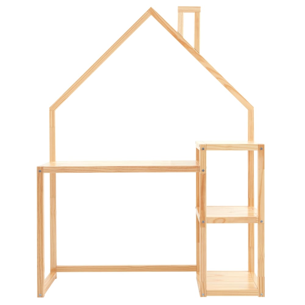 Kinderschreibtisch mit Ablage, natur - Maisons Du Monde