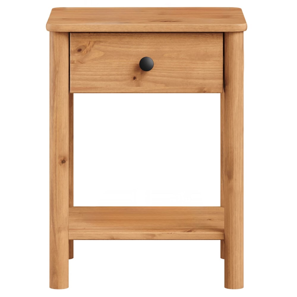 IDIMEX Nachttisch mit Schublade und Ablage, Eiche style modern Braun Holz