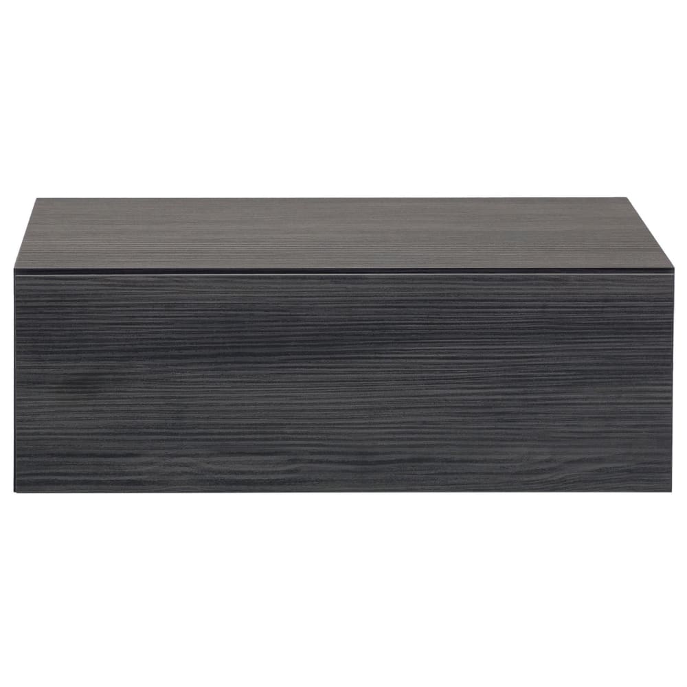 Table de chevet suspendue 1 tiroir, gris cendré