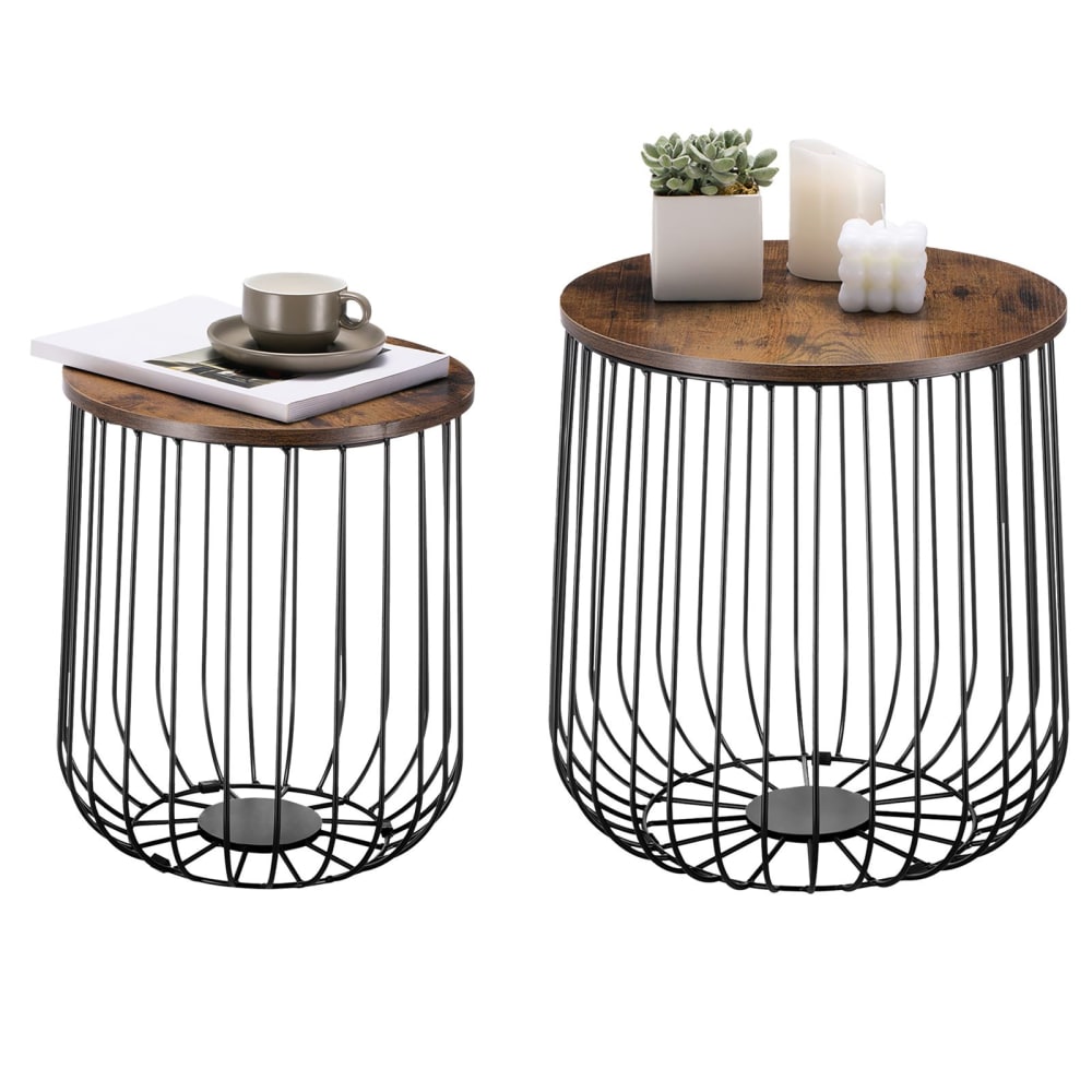 Table basse structure en métal, coloris old style - Maisons du Monde