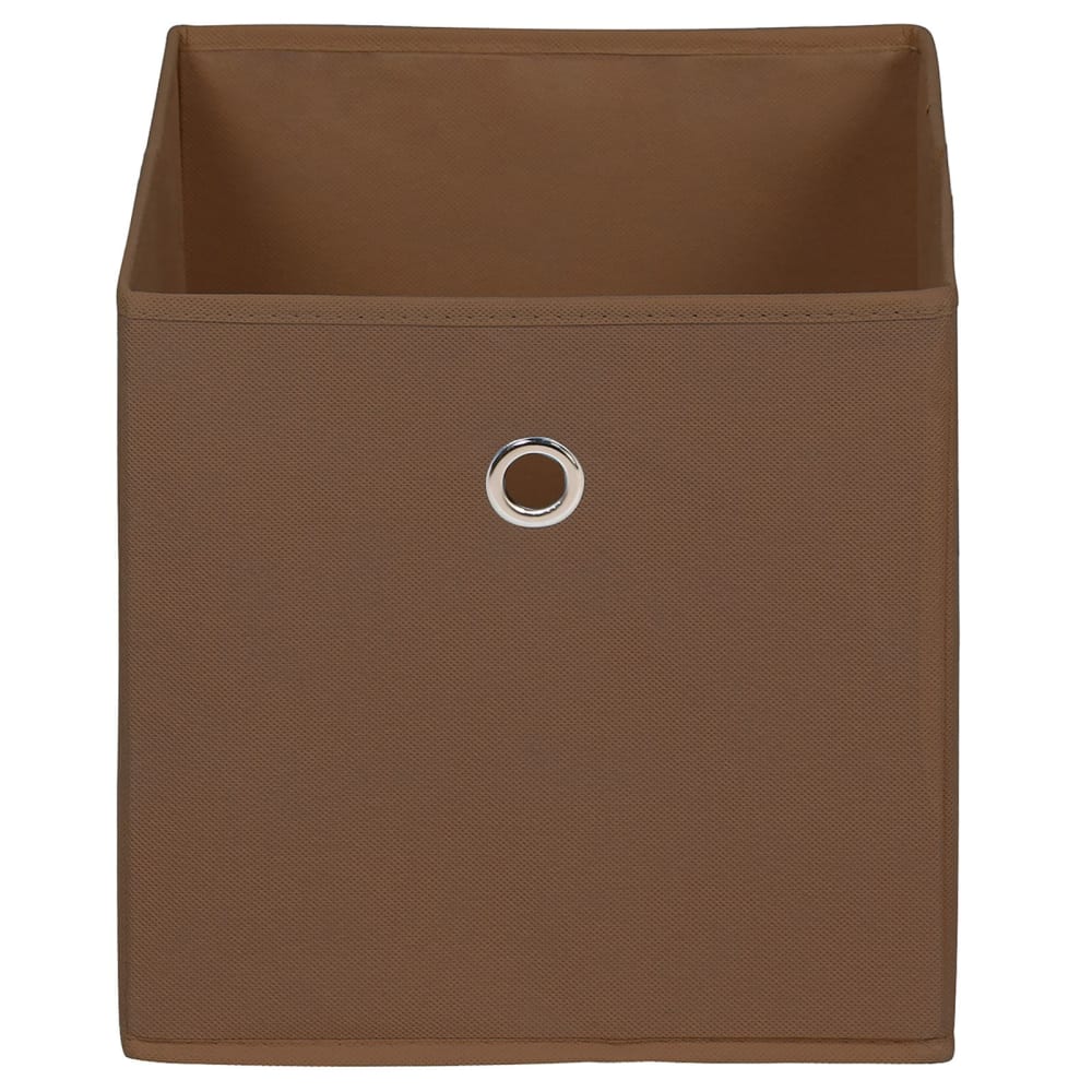 Boîtes de rangement (x2), brun - Maisons du Monde