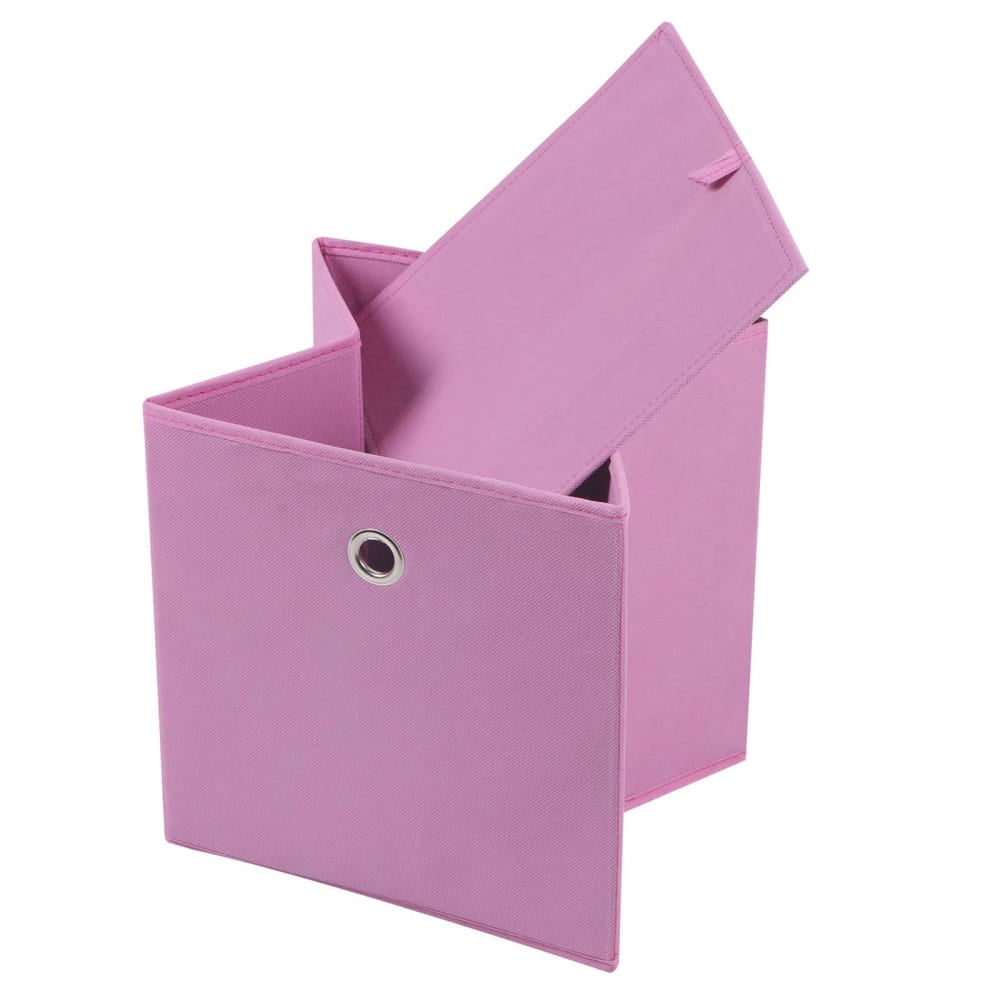 Boîtes de rangement (x2), rose - Maisons du Monde