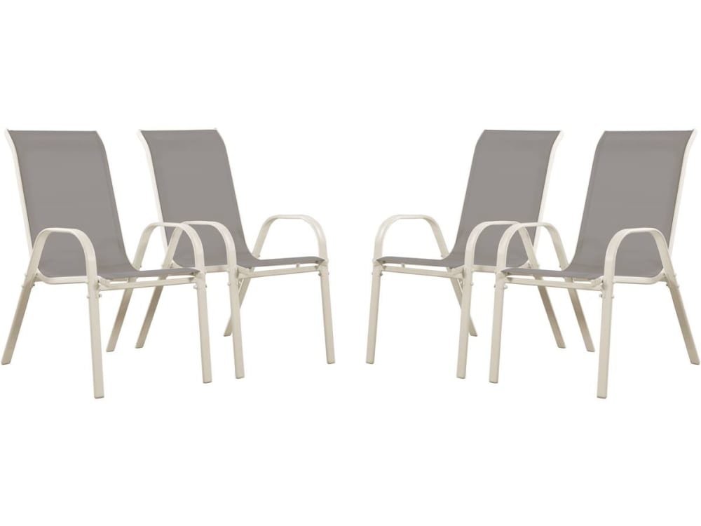 Lot de 4 fauteuils de