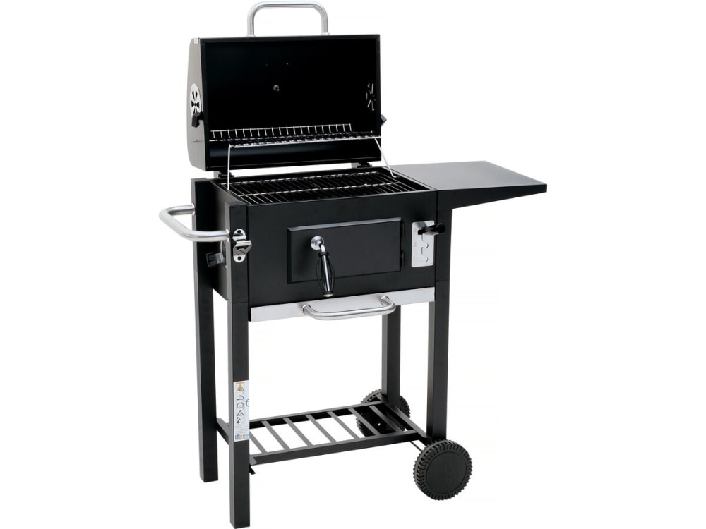 Barbecue bois en  noir - 123