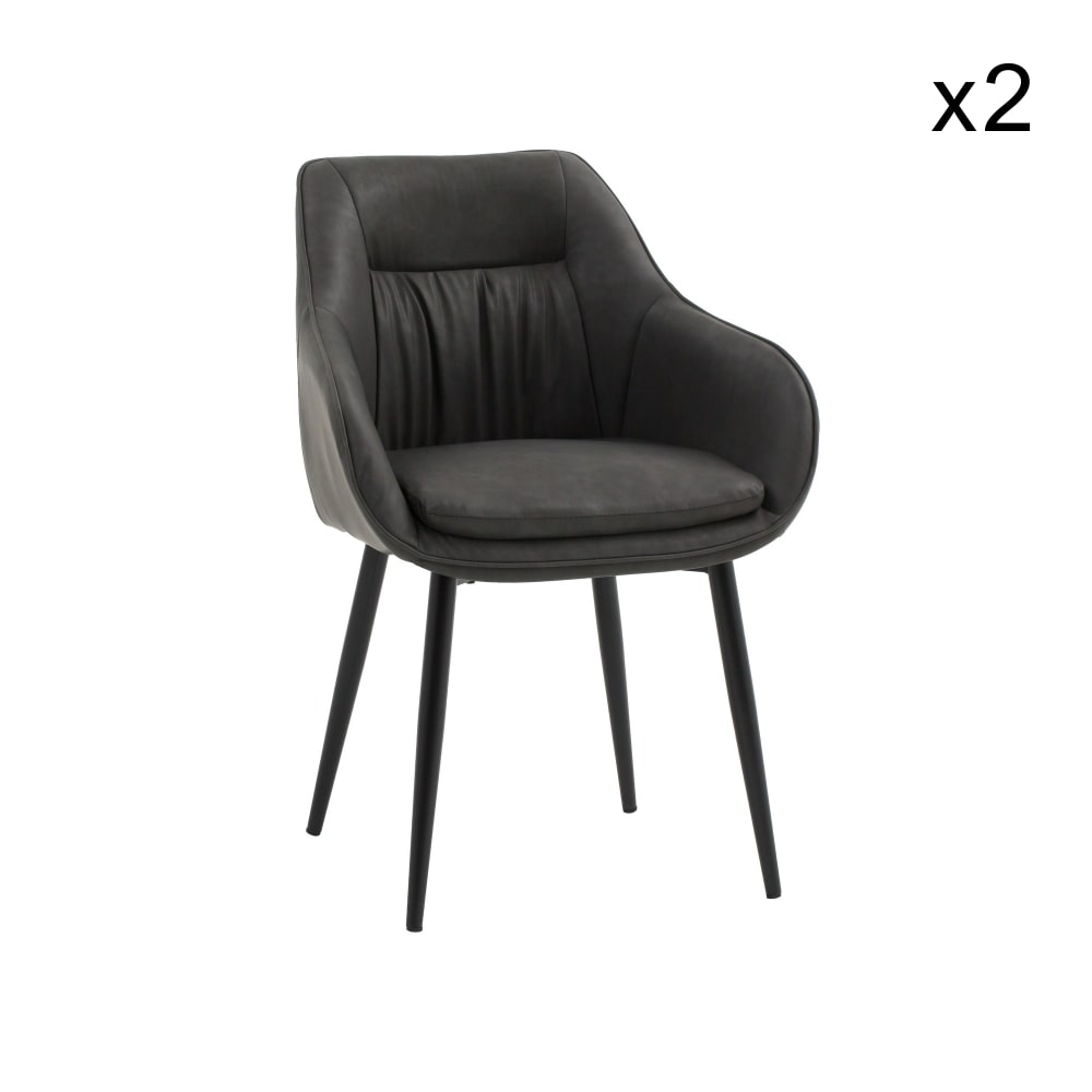 Lot de 2 fauteuils en