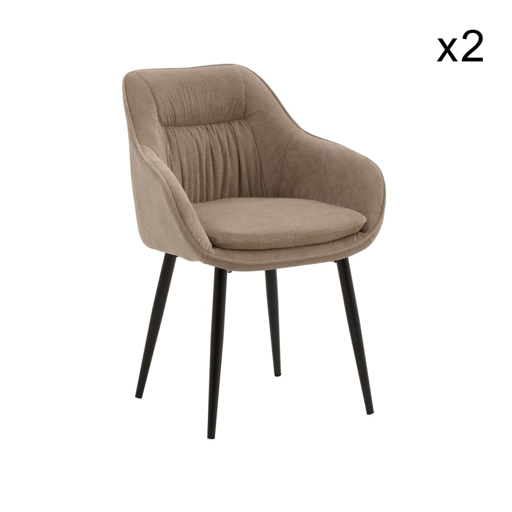 Ensemble de 2 chaises