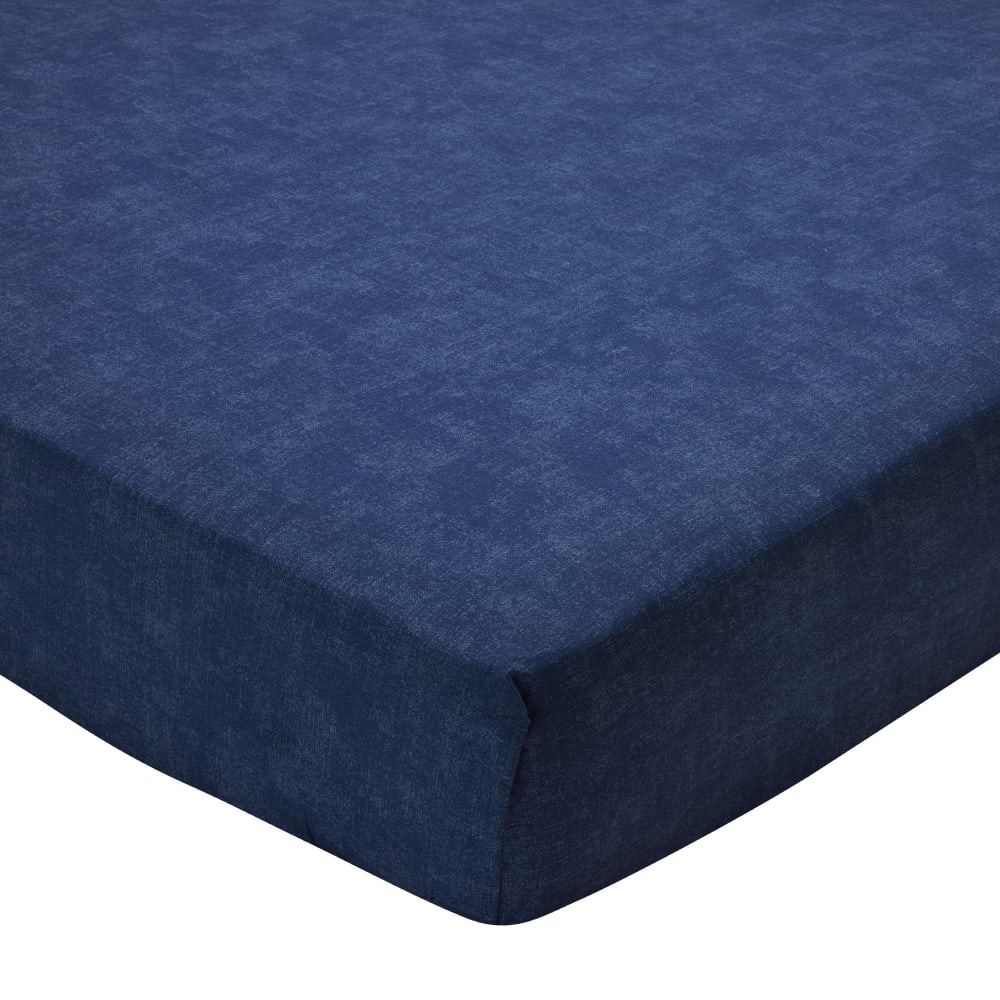 Drap-housse en coton multicolore 160x200x28cm