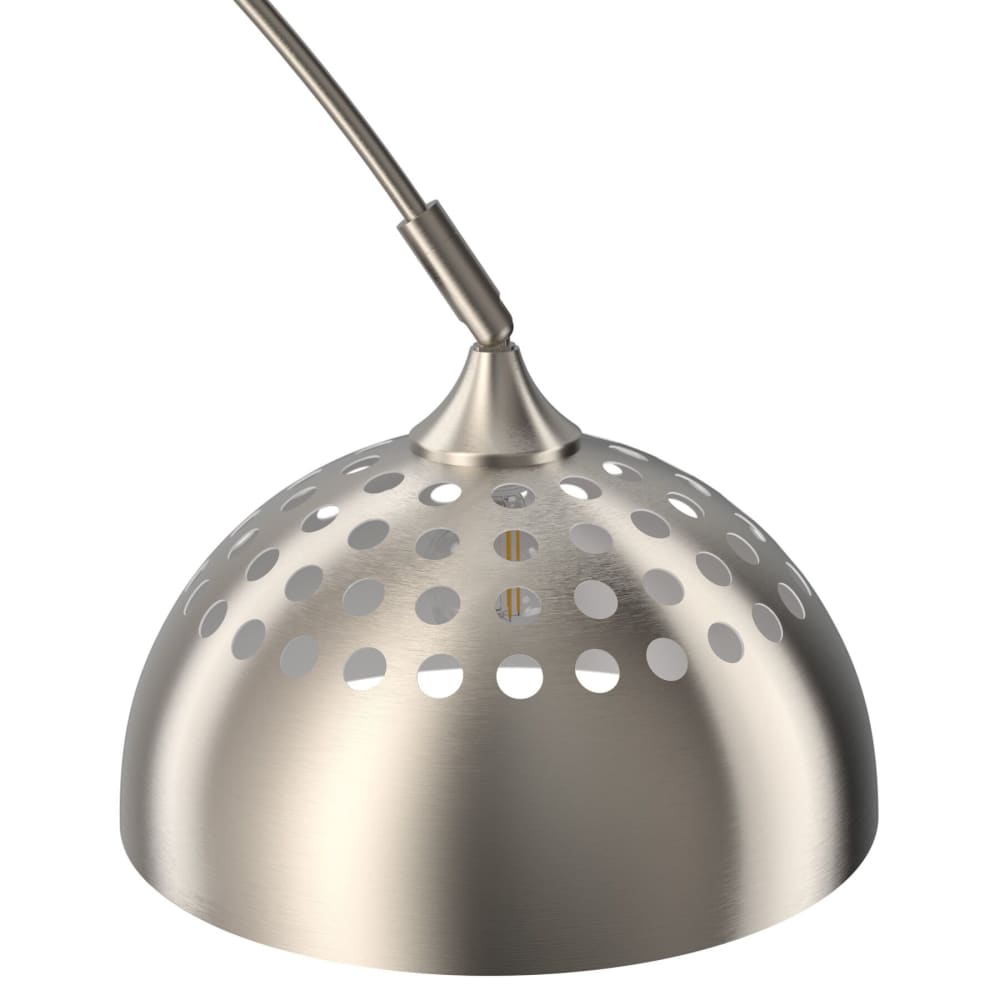 Lampe sur pied en acier laqué époxy 60w réglable en hauteur mat — vue 4