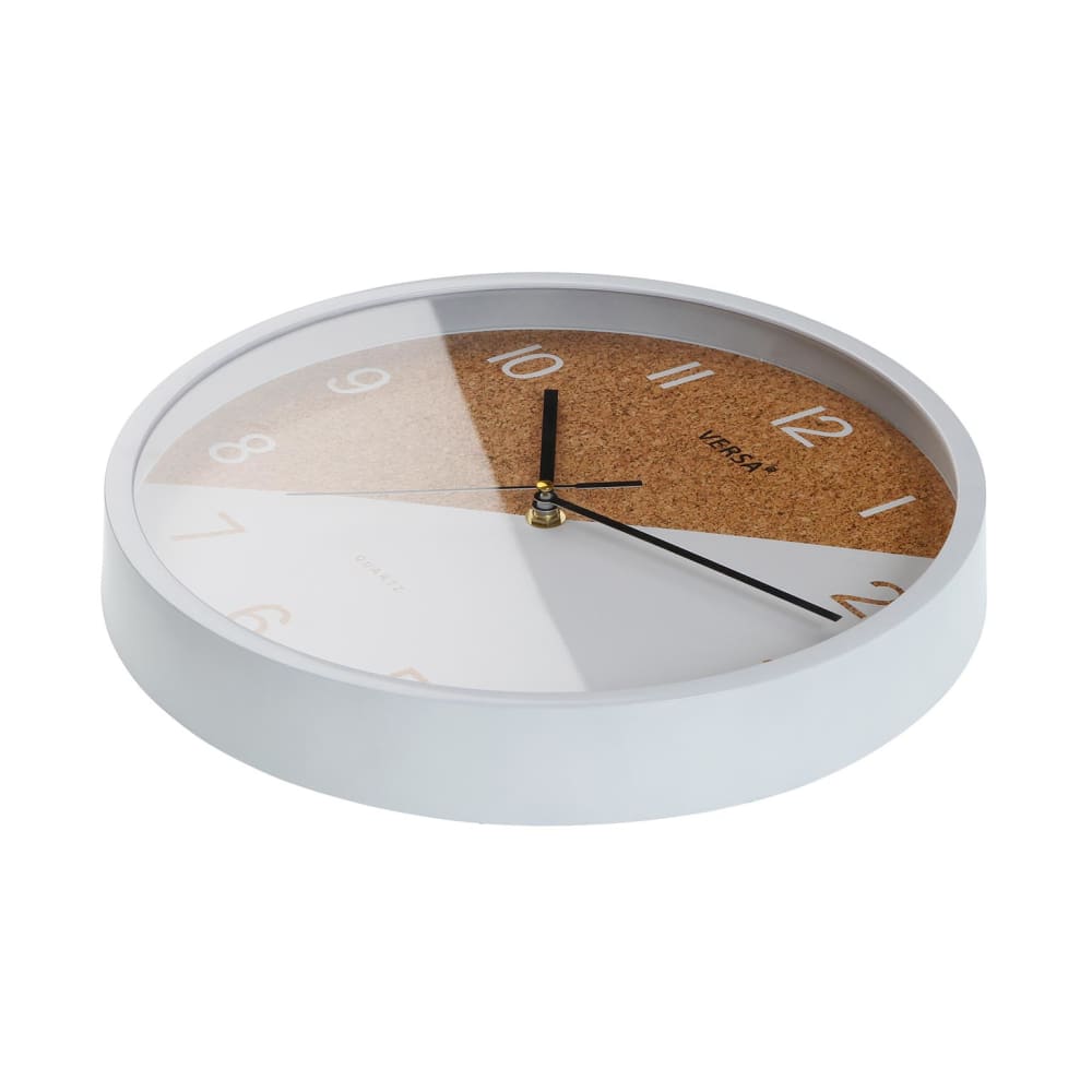 Horloge murale en plastique blanc - Maisons du Monde