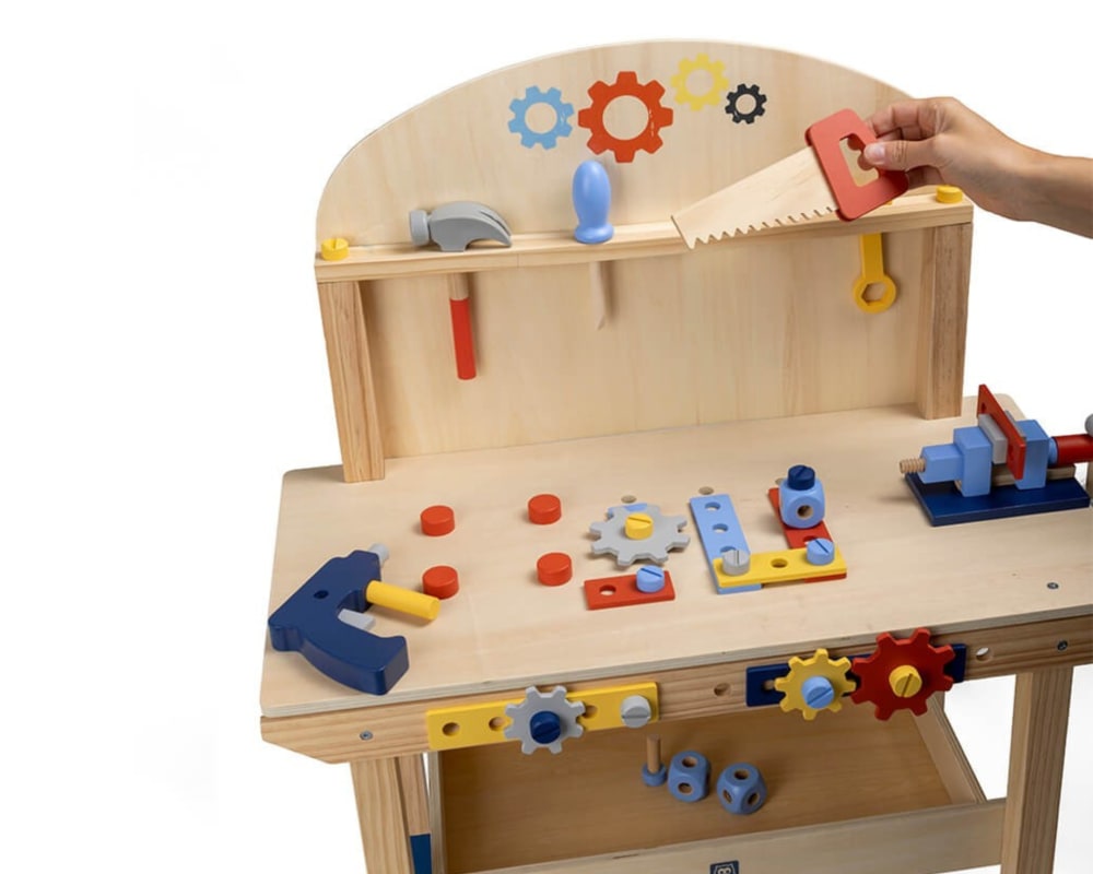 DIY-Werkbank aus Holz für Kinder - Maisons Du Monde