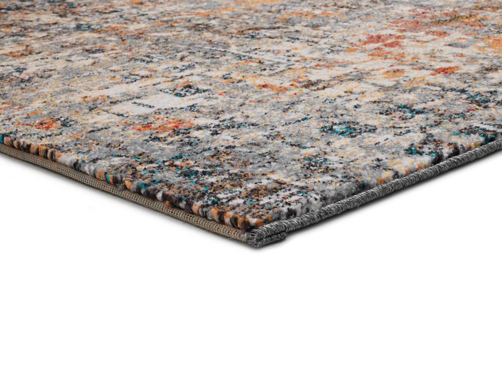 Tapis abstrait multicolore 80x150 cm — vue 4