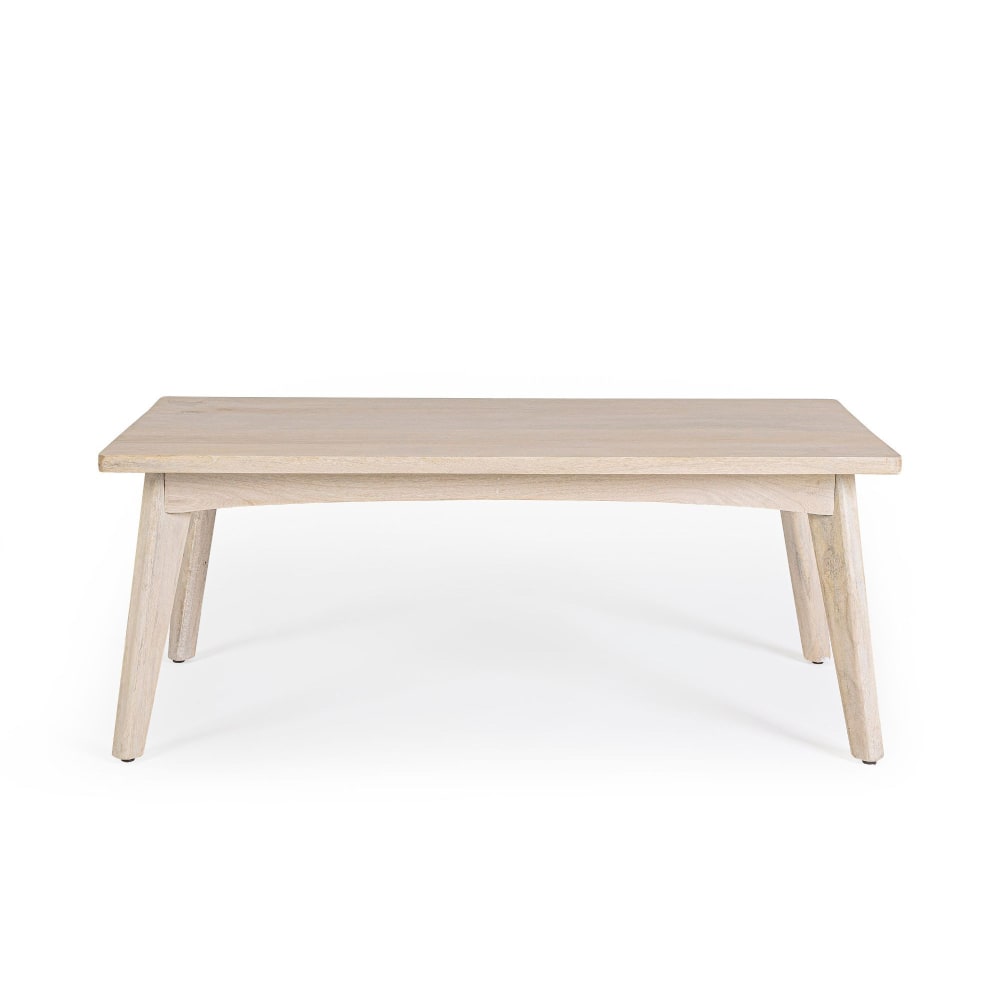 Table de basse rectangulaire en bois blanchi l115 - Maisons du Monde