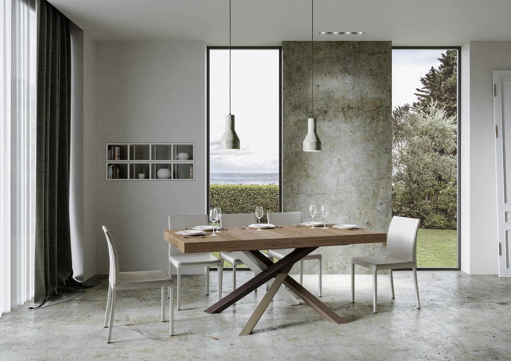 Ausziehtisch 90x180/440 cm Eiche Natur - Maisons Du Monde
